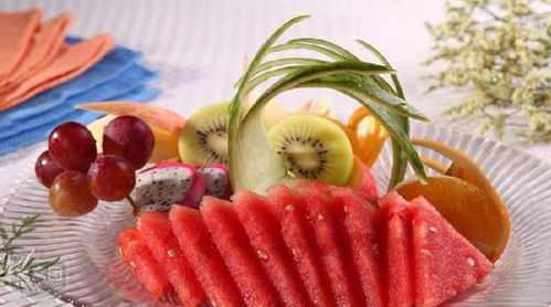 水果蔬菜拼盘 健康美味，简单易做